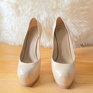 YSL Tribute Two Platform Pumps